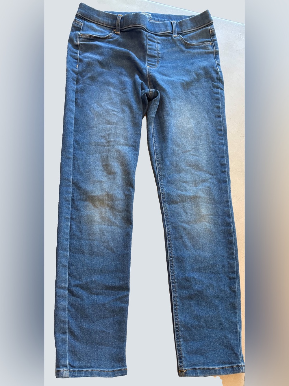 Classic Kids Blue Denim Jeggings Jean leggings Pull On